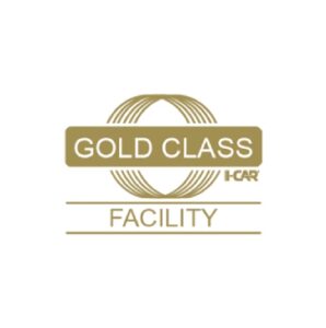 A gold icon which reads "Gold Class Facility"